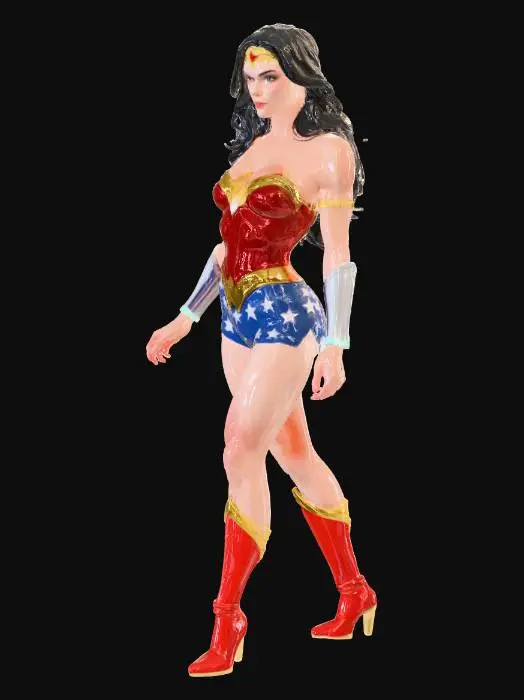 3D model for Warrior Princess