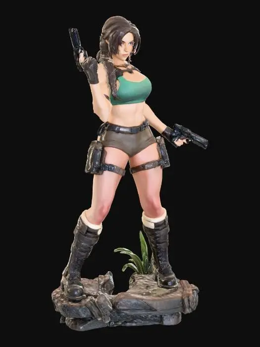3D model for Tomb Raider