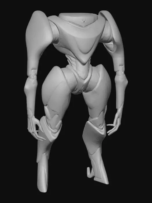 3D model for Mech Warrior Design