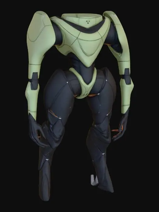 3D model for Mech Warrior Design