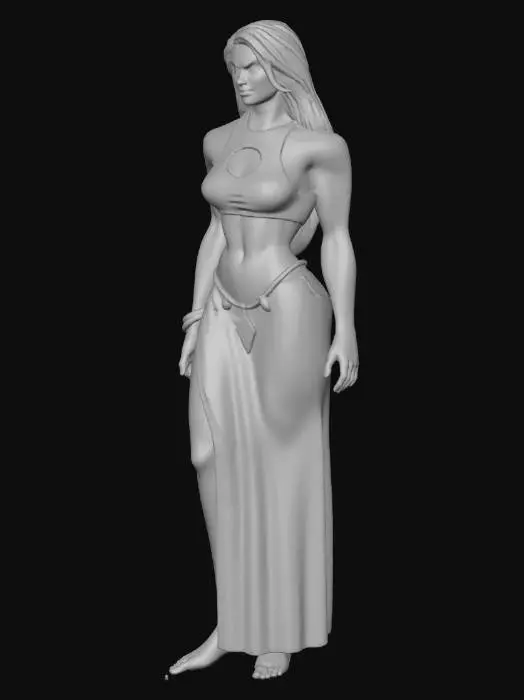 3D model for Talia Al Ghul