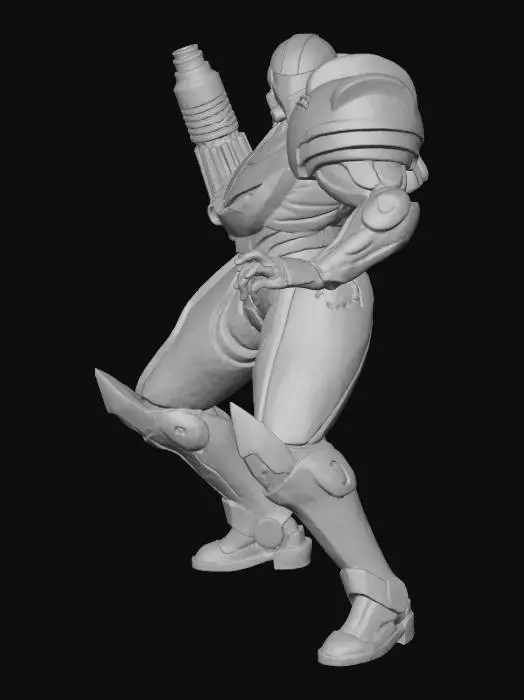 3D model for Metroid Suit