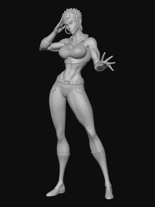 3D model for Psychic Heroine