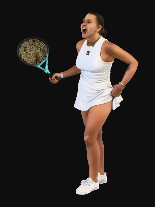 3D model for Tennis Triumph
