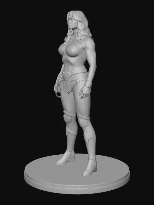 3D model for Heroic Stance