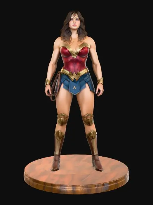 3D model for Heroic Stance