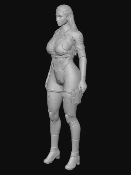 3D model for Stealth Operative