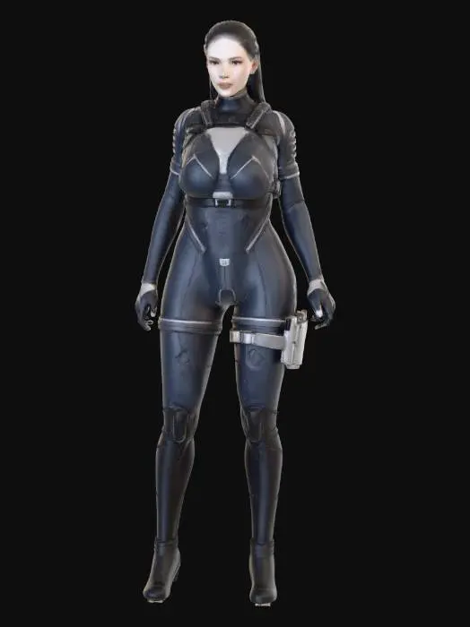 3D model for Stealth Operative