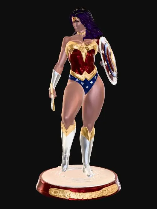 3D model for Shield of Themyscira