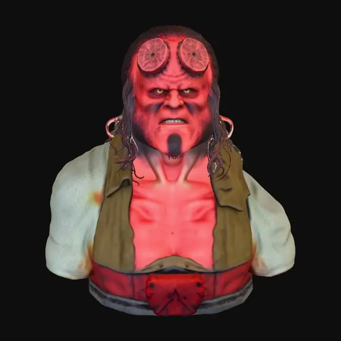 3D model for Hellboy
