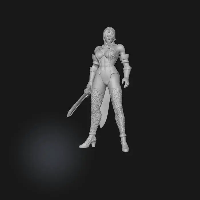 3D model for Warrior Elegance