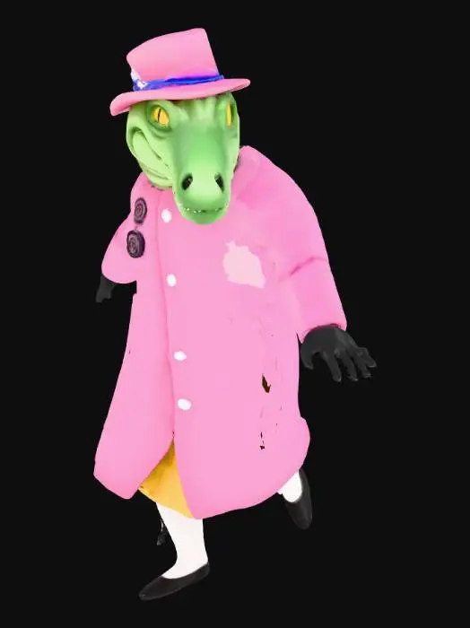 3D model for Chic Crocodile Couture