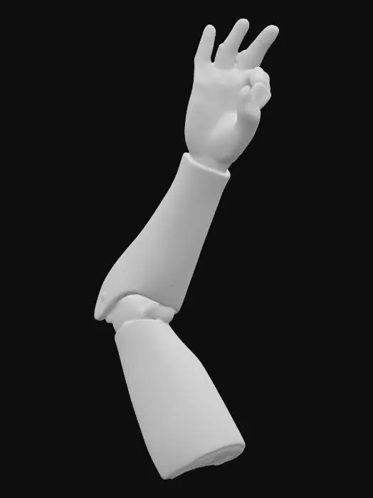 3D model for Prosthetic arm design
