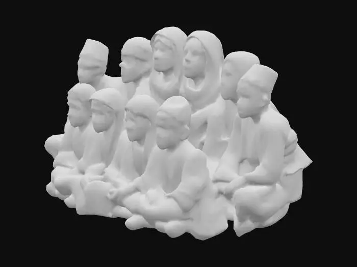 3D model for Gathered Youth