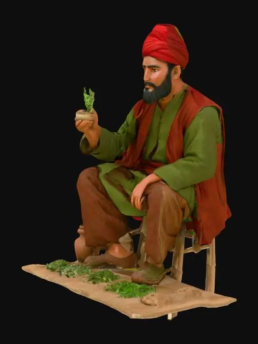 3D model for Herbalist's Contemplation