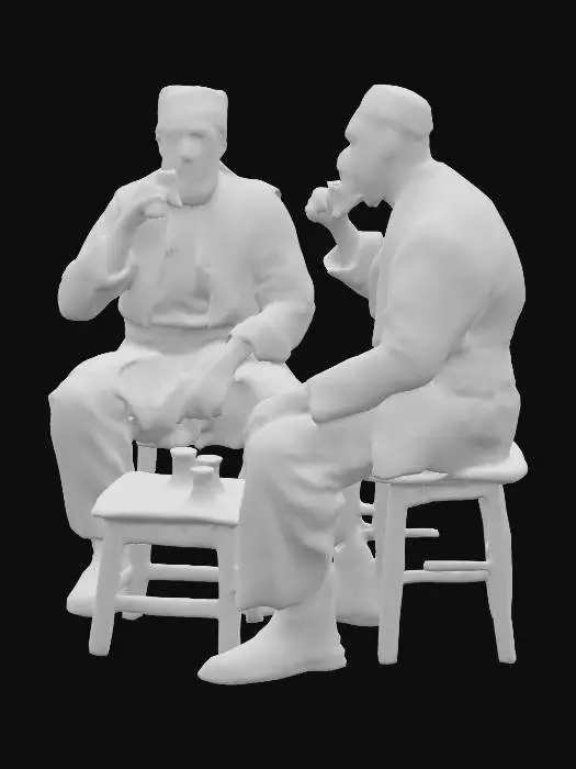 3D model for Tea Time Conversation