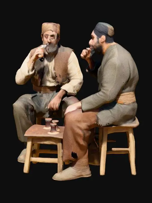 3D model for Tea Time Conversation