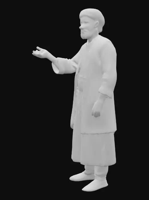 3D model for The Merchant's Offering