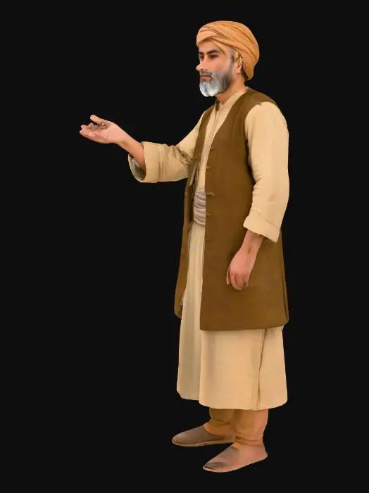 3D model for The Merchant's Offering