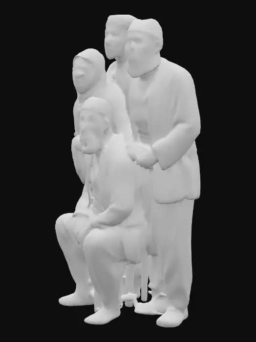 3D model for Gathered in Awe