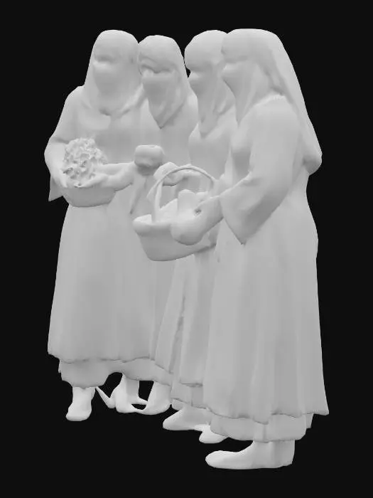 3D model for Market Gatherers