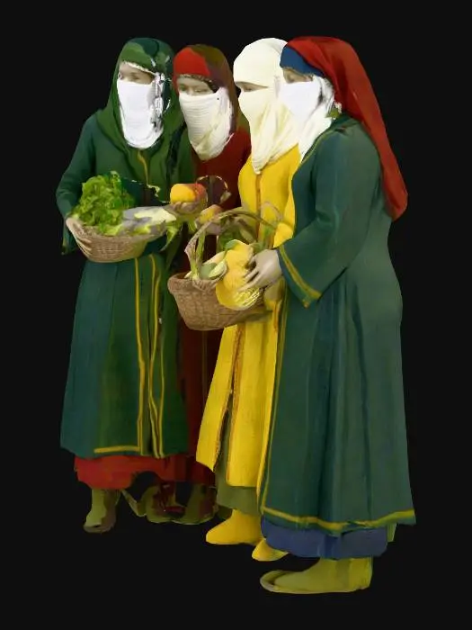 3D model for Market Gatherers