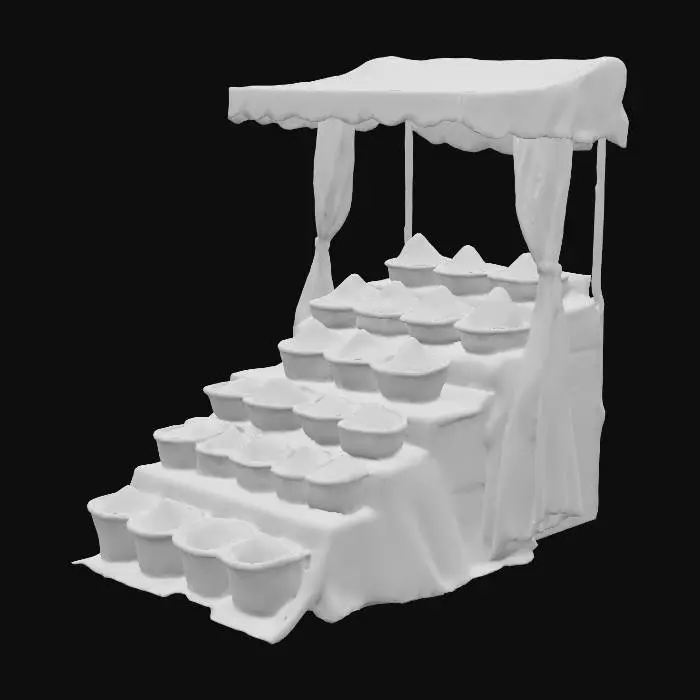 3D model for Spice Bazaar Display