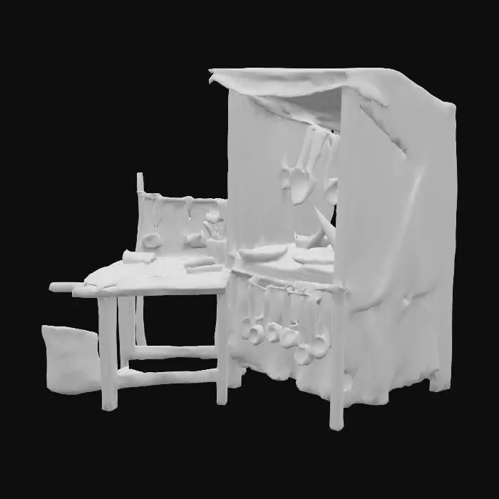 3D model for Wooden Spoon Display