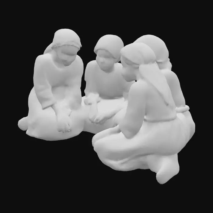 3D model for Gathered Harmony