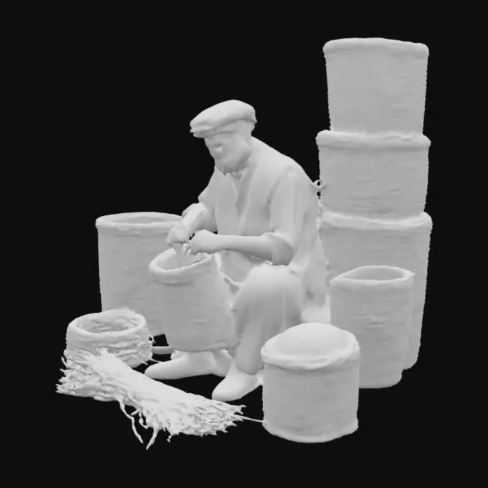 3D model for Basket Weaver