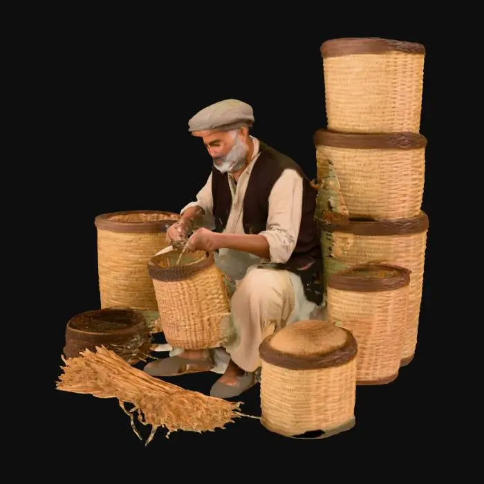 3D model for Basket Weaver