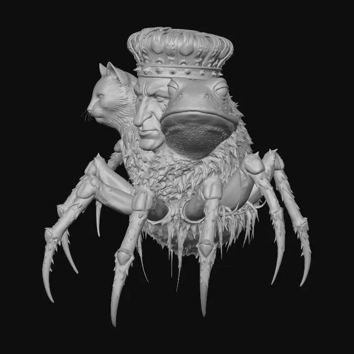 3D model for Crowned Chimera