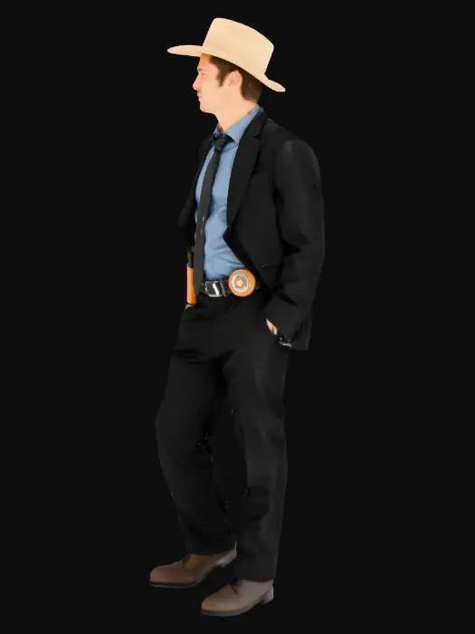 3D model for Cowboy Lawman