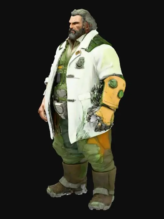 3D model for Cybernetic Scientist