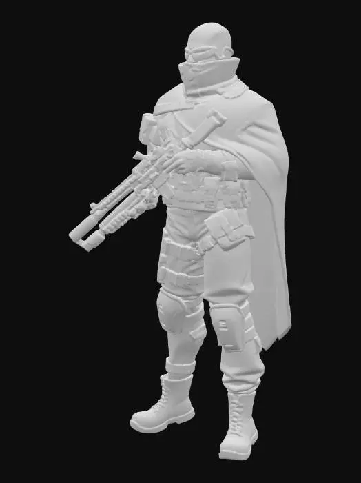 3D model for Stealth Operative