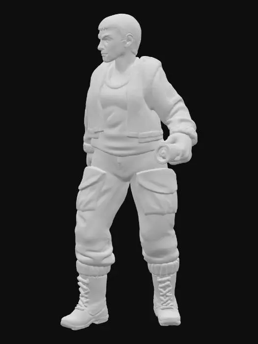 3D model for Prison Character