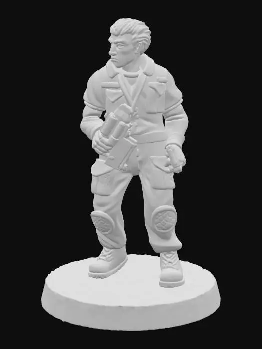 3D model for Miniature Technician