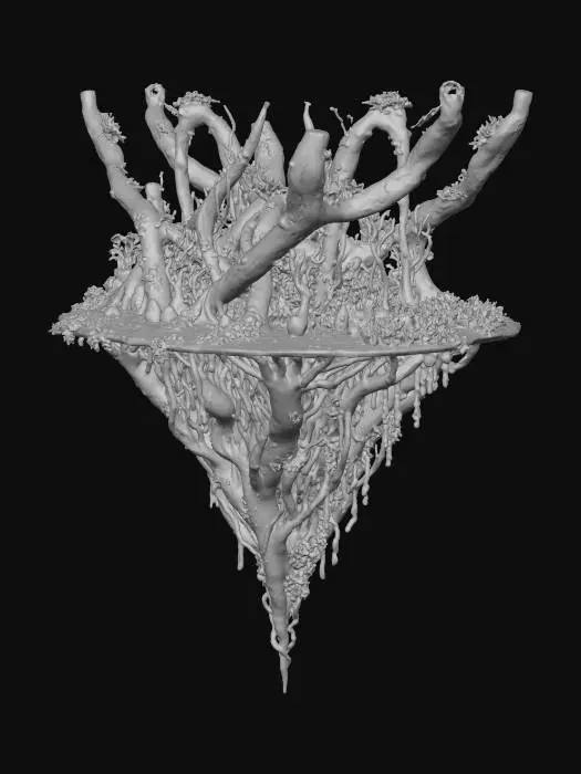 3D model for Veins of the Floating Forest