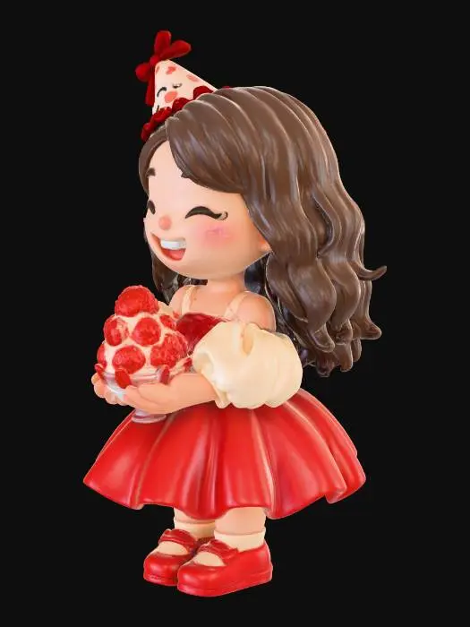 3D model for Birthday Delight