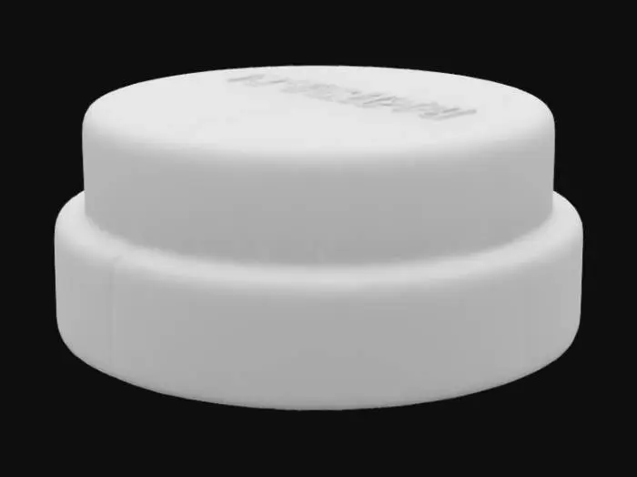 3D model for Create one low-poly military-style control button with pressed and idle states, designed for Roblox interactions studio