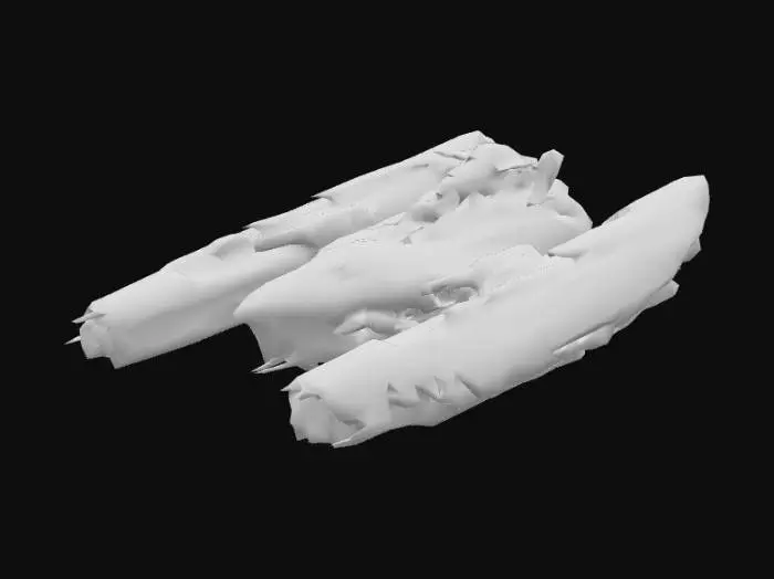 3D model for Galactic Dreadnought