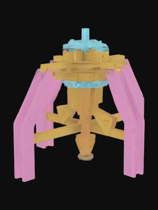 3D model for Steam Powered Ore Miner Drill