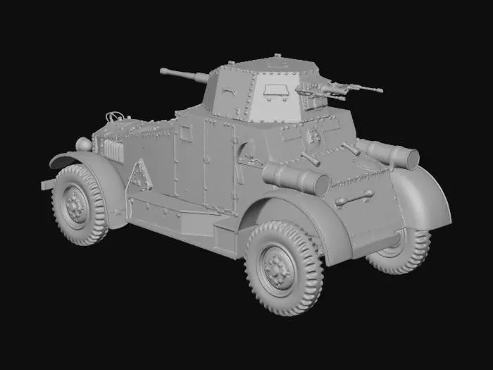 3D model for Laffly 50 AM