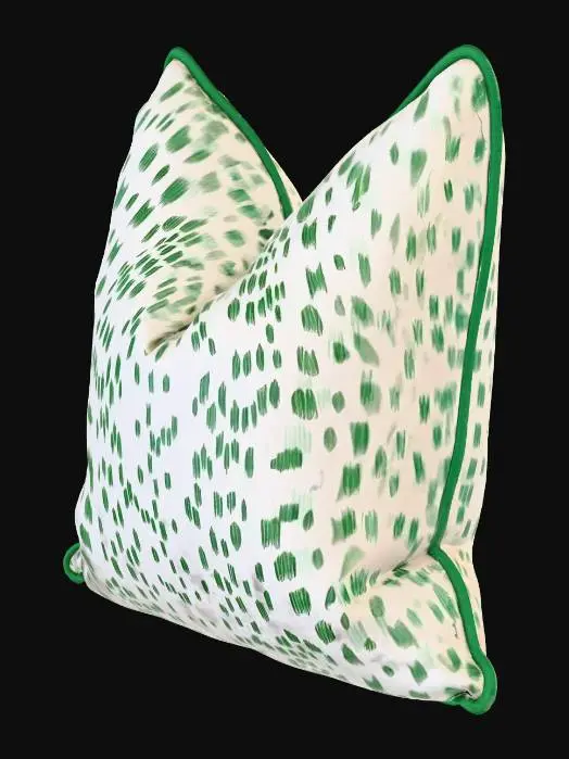 3D model for Green Patterned Pillow