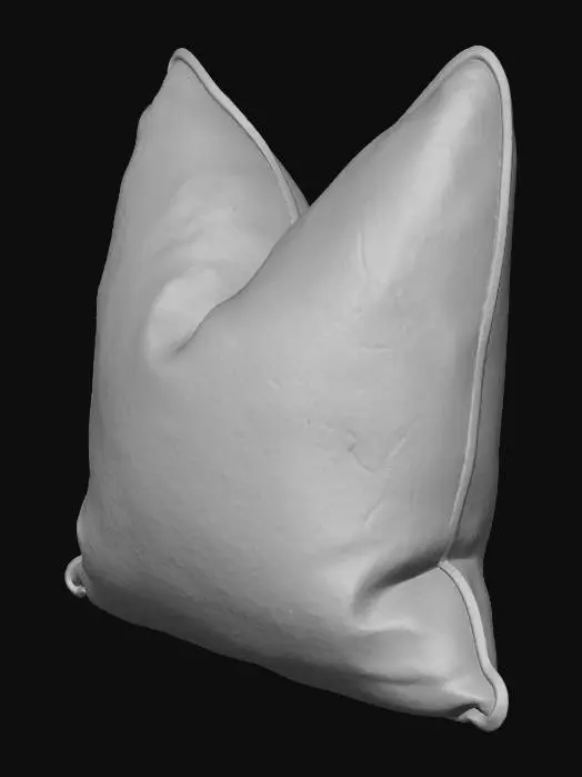 3D model for Green Patterned Pillow