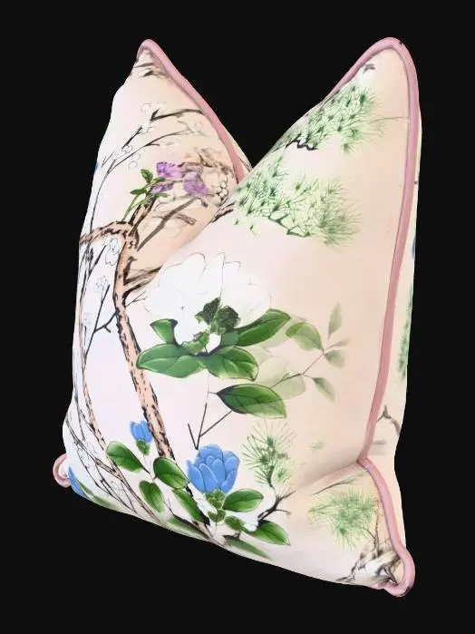 3D model for Green Patterned Pillow