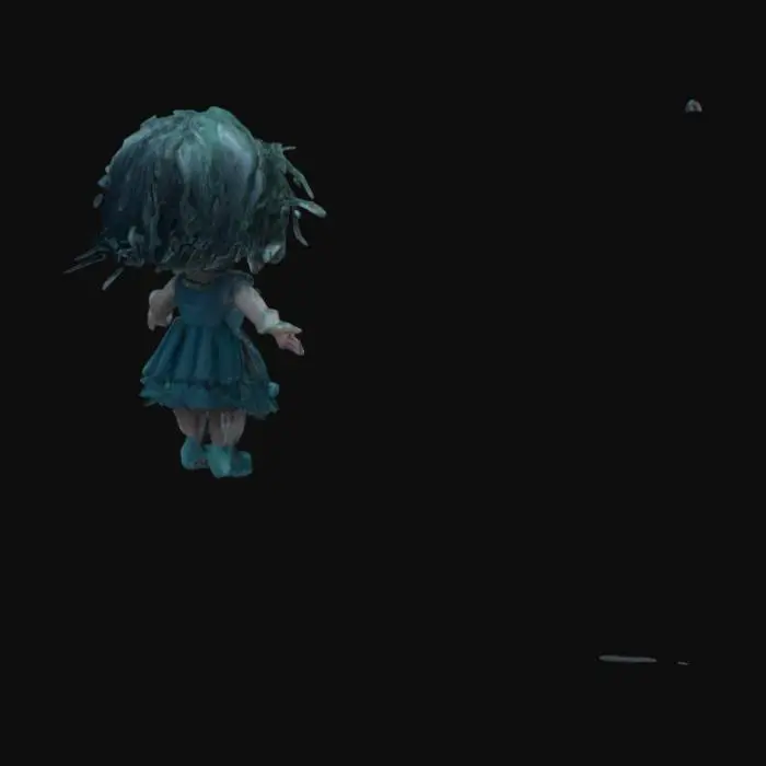 3D model for Creepy Doll at Midnight