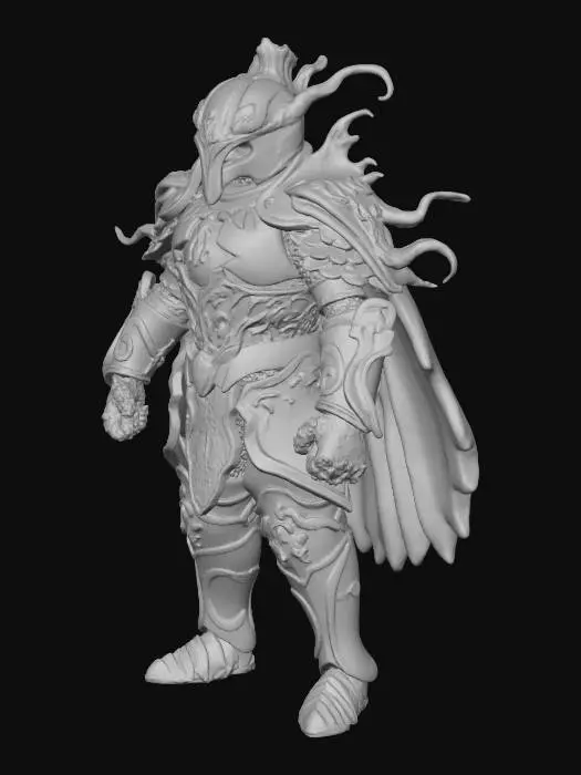 3D model for Pumpkin Warrior, #Halloween2025#