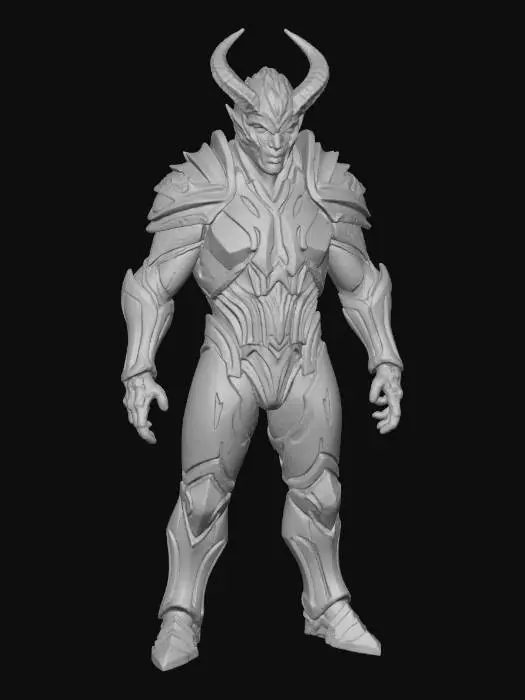 3D model for Infernal Sentinel, #Halloween2025#