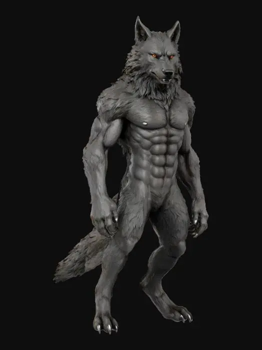 3D model for Werewolf Vigilant, #Halloween2025#